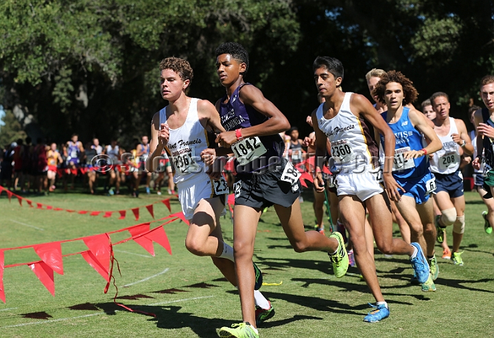 2015SIxcHSSeeded-076.JPG - 2015 Stanford Cross Country Invitational, September 26, Stanford Golf Course, Stanford, California.